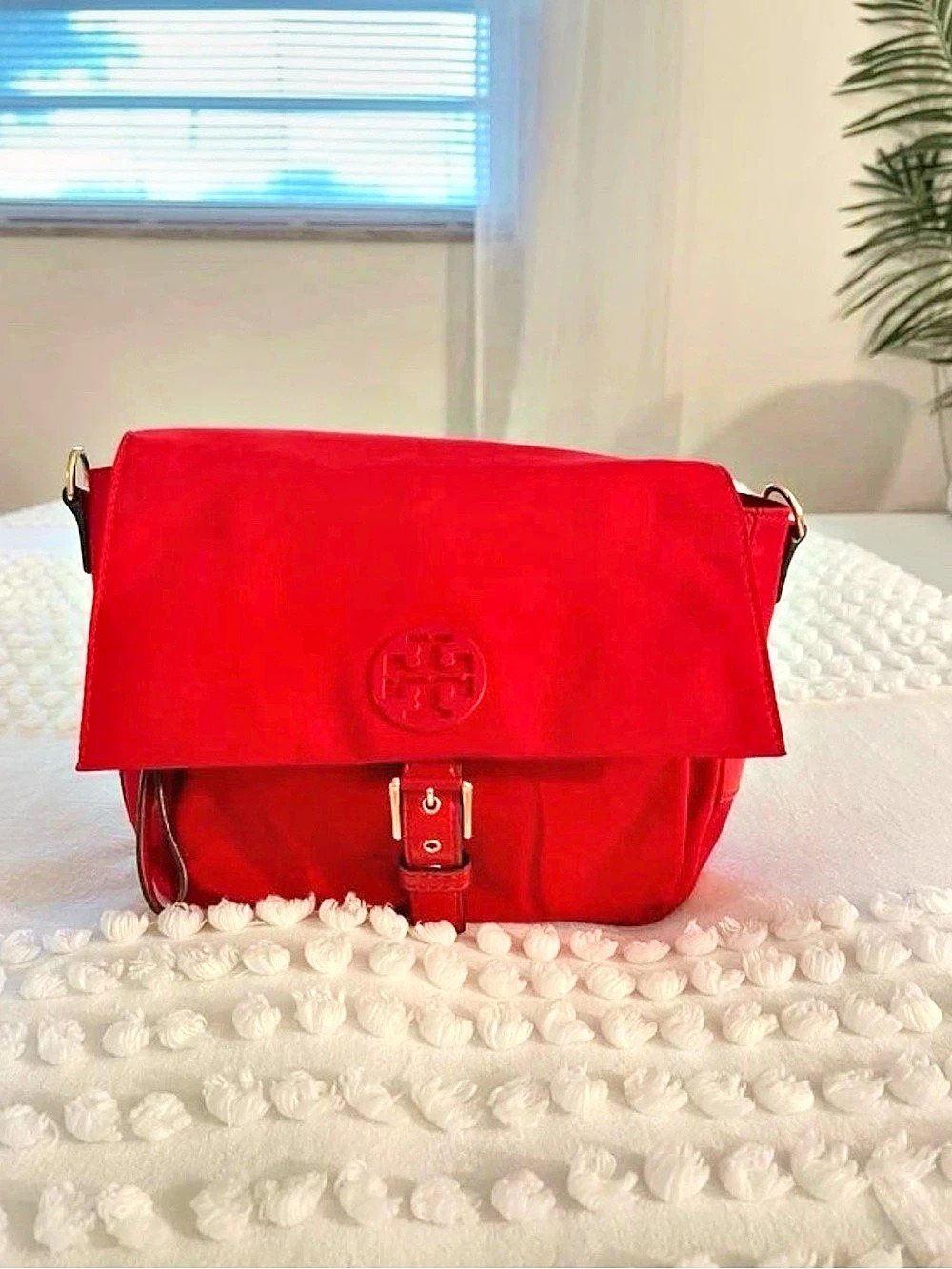 Tory Burch Red Crossbody Bag